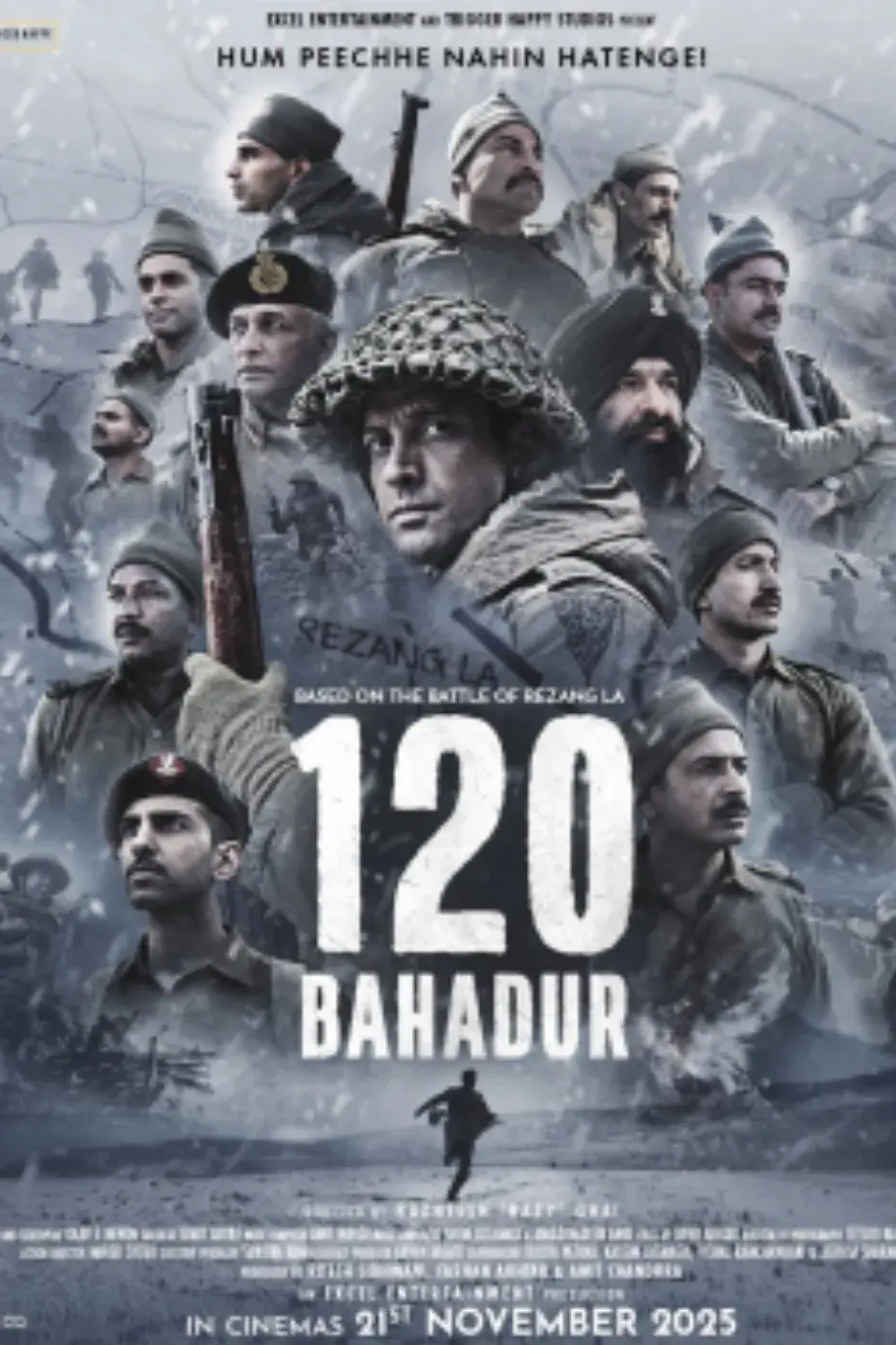 120 Bahadur Movie Poster