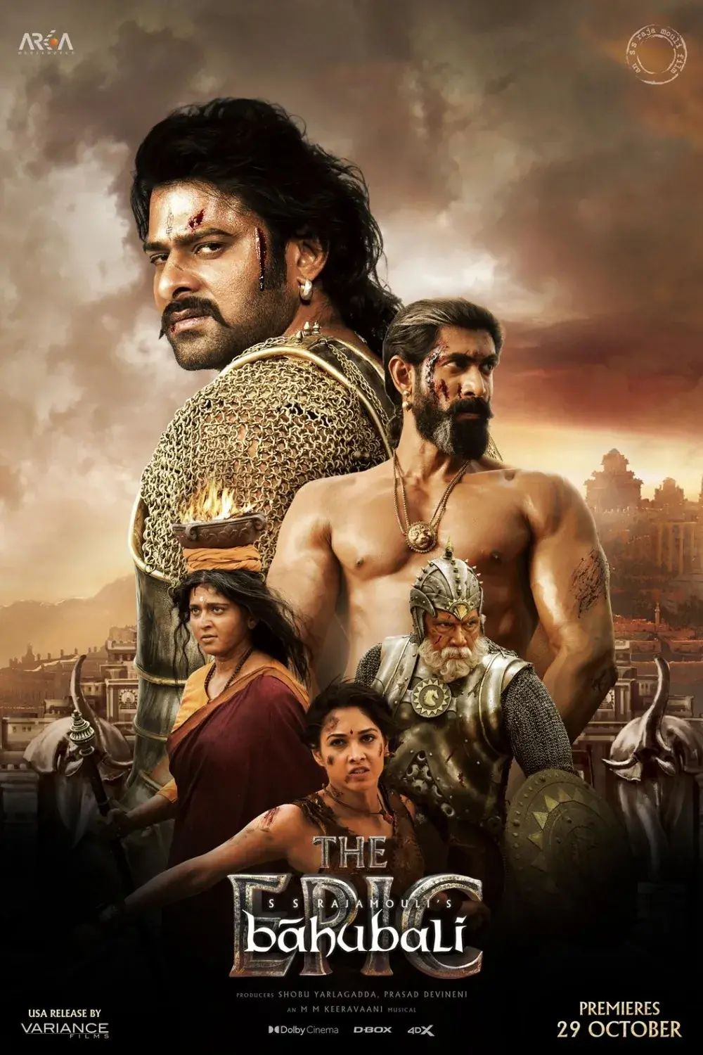 Baahubali: The Epic Movie Poster